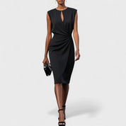 Élise Moreau | Elegant Sculpted Dress with Timeless Flow For Women