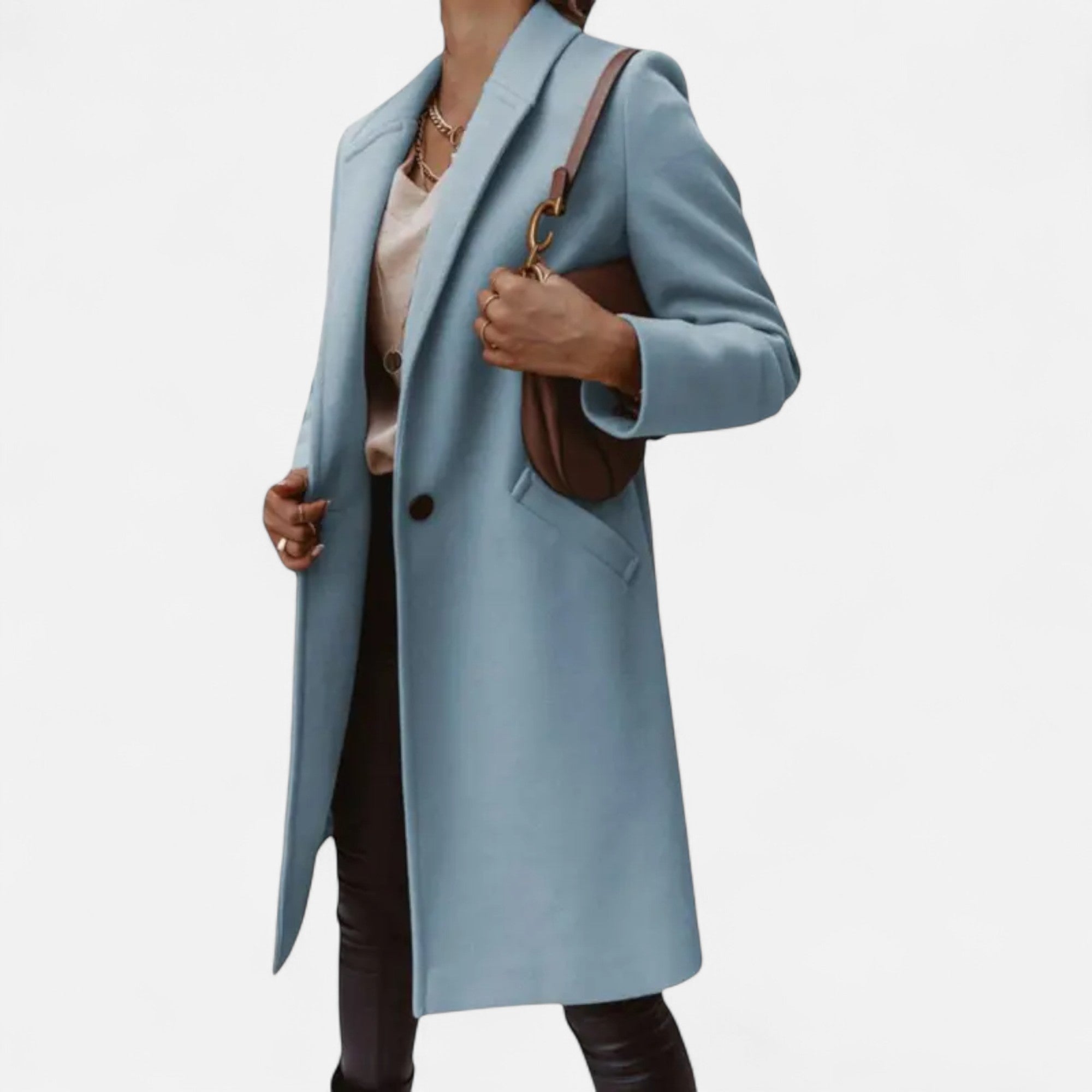Isabelle Monroe | Elegant Longline Coat For Women