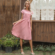 Charlotte Evans | Elegant Polka Dot Summer Dress For Women