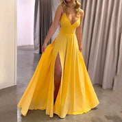 Isabelle Cooper | High-Slit Maxi Dress For Women