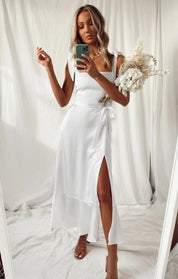 Phoebe Turner | Square Neck Midi Dress For Women