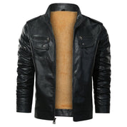 Gabriel Laurent | Premium Sherpa Leather Jacket For Men