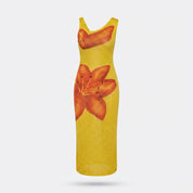 Florence Carter | Floral Fishtail Maxi Dress For Women
