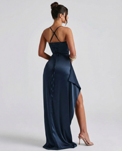 Sofia Bellucci | Satin Split Maxi Dress For Women