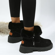 Sophie Bellamy | Faux Fur Winter Boots For Women