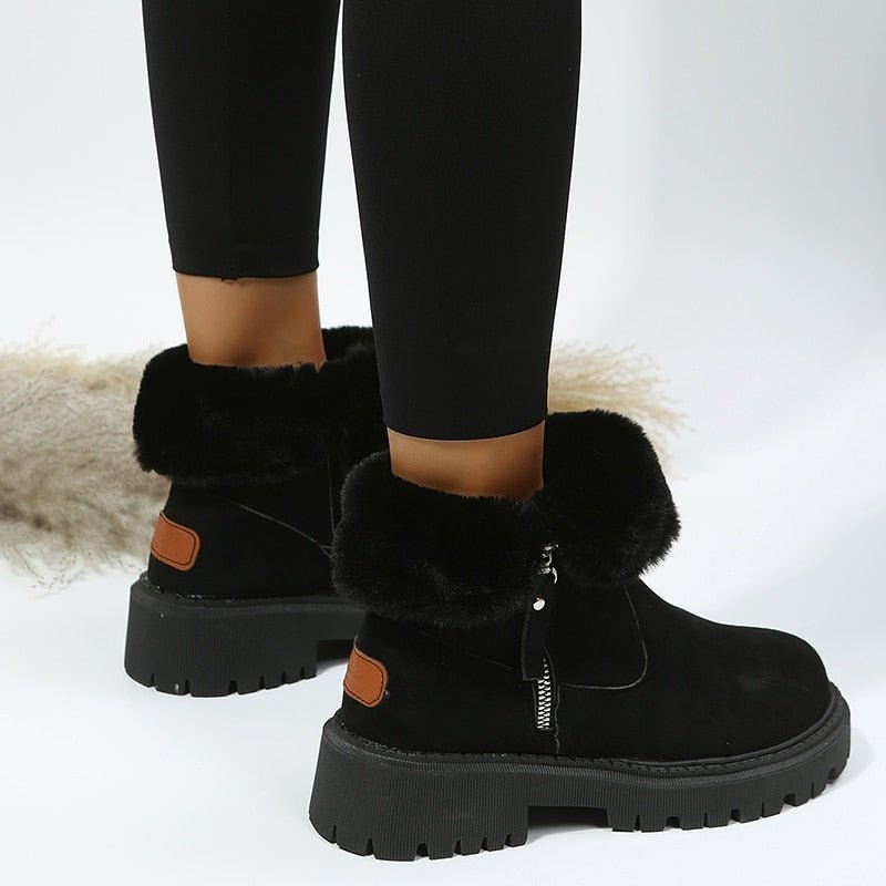 Sophie Bellamy | Faux Fur Winter Boots For Women