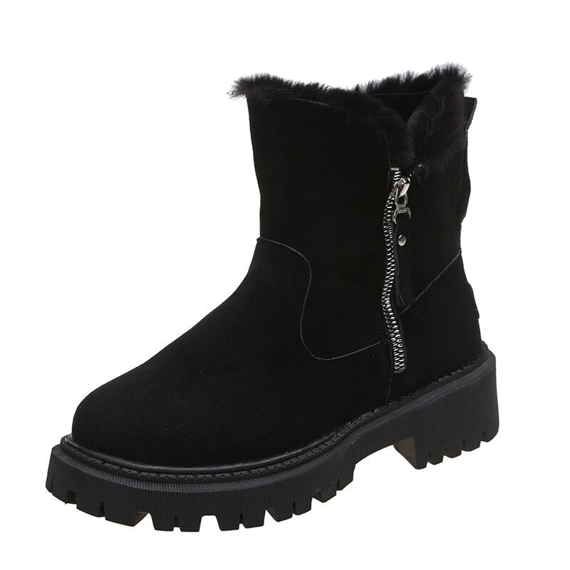 Sophie Bellamy | Faux Fur Winter Boots For Women
