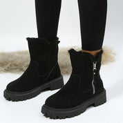 Sophie Bellamy | Faux Fur Winter Boots For Women