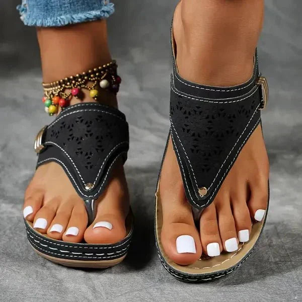 Poppy Ashwood | Cushioned Orthopedic Sandals For Women