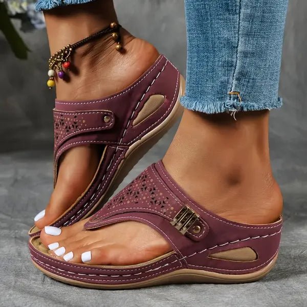 Poppy Ashwood | Cushioned Orthopedic Sandals For Women