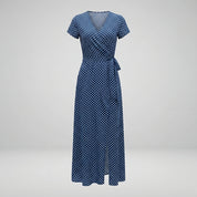 Grace Anderson | Wrap V-Neck Summer Dress For Women
