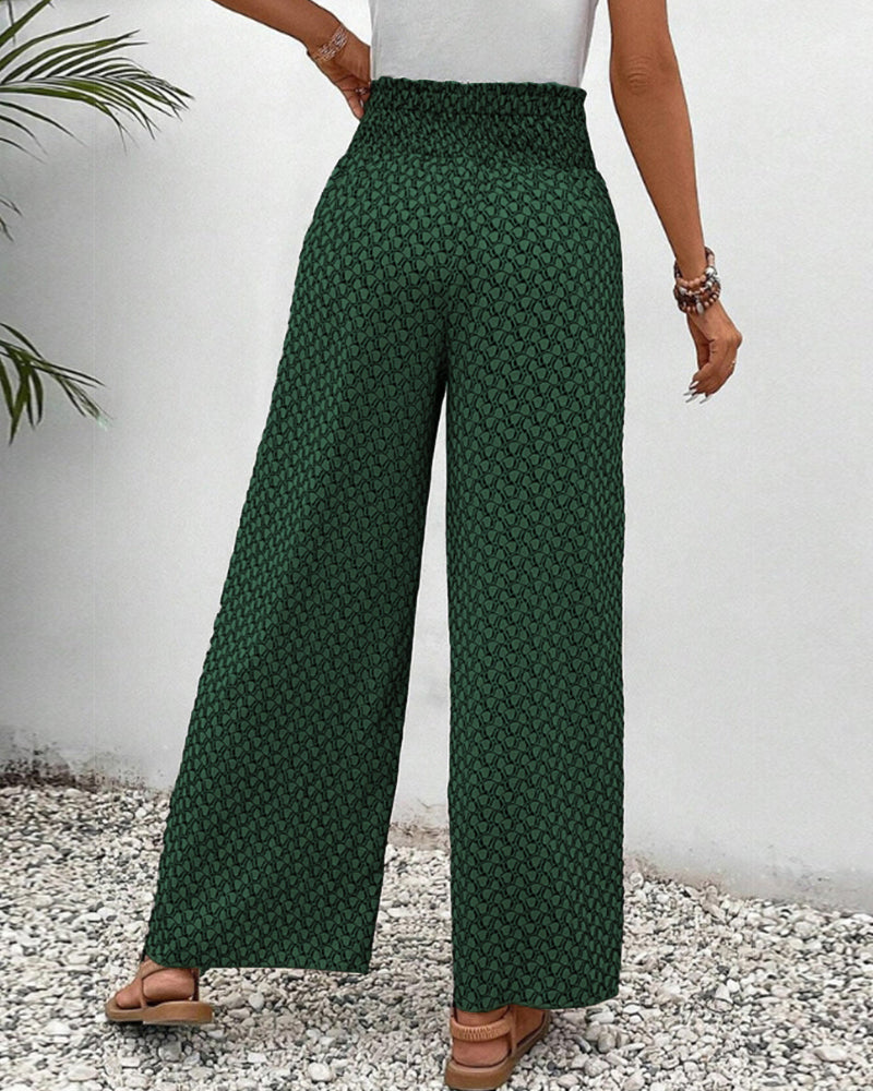 Bridie Cavanagh | Linen Wide-Leg Trousers For Women