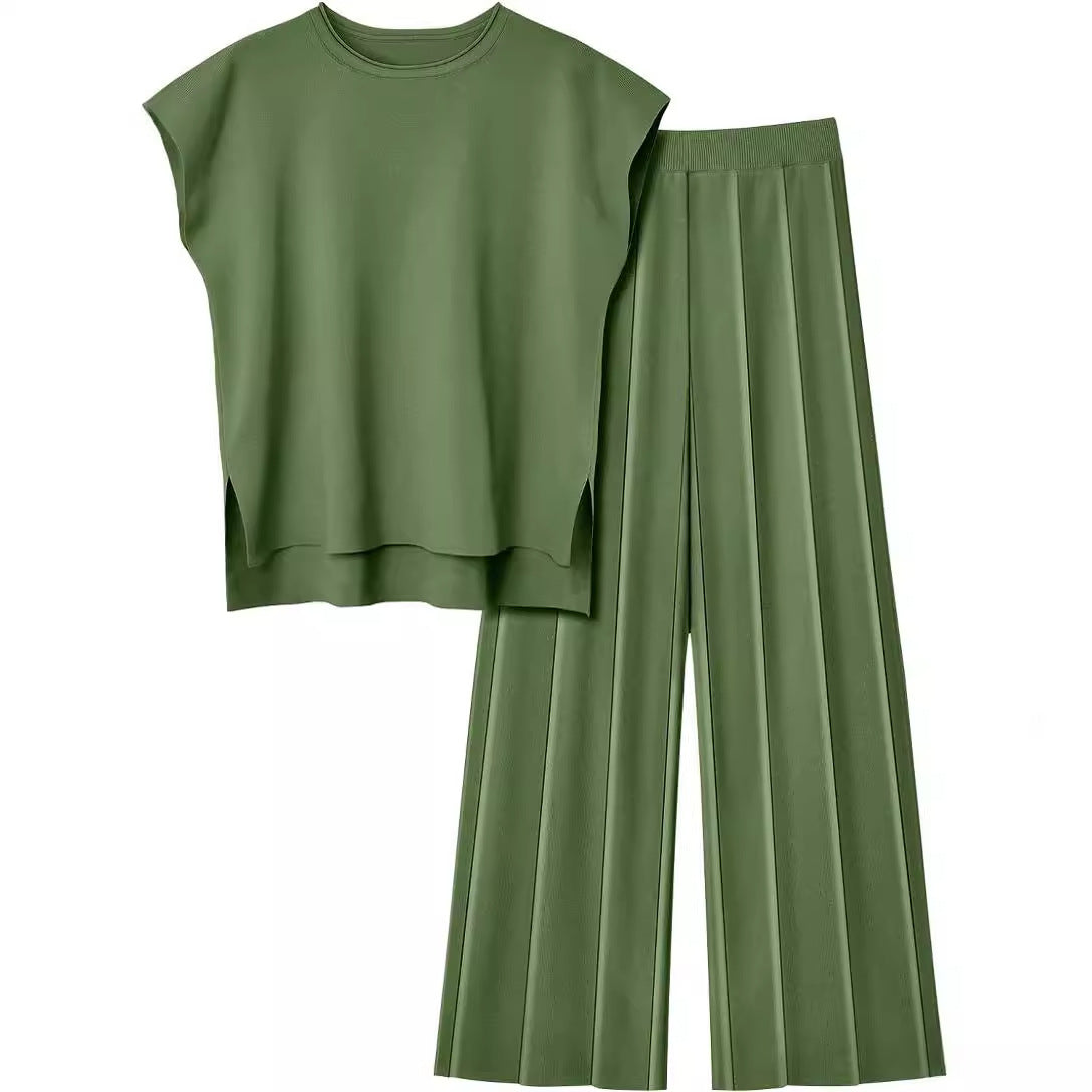 Naomi Ashcroft | Ribbed Two Piece Set For Women