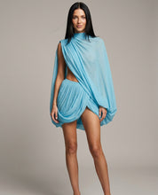 Brooke Tindall | Draped Chiffon Mini Dress Set For Women