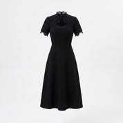 Hannah Collins | Lace Trim Mini Dress For Women
