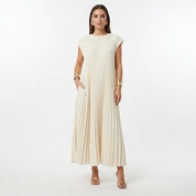 Hannah Parker | Pleated Maxi Dress For Women