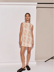 Hollie Brannigan | Pink Floral Print Summer Dress For Women