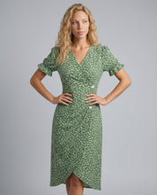Chloe Harrington | Floral Ruffle Sleeve Midi Dress For Women