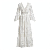 Amelia Thorne | Boho Long Sleeve Maxi Dress For Women