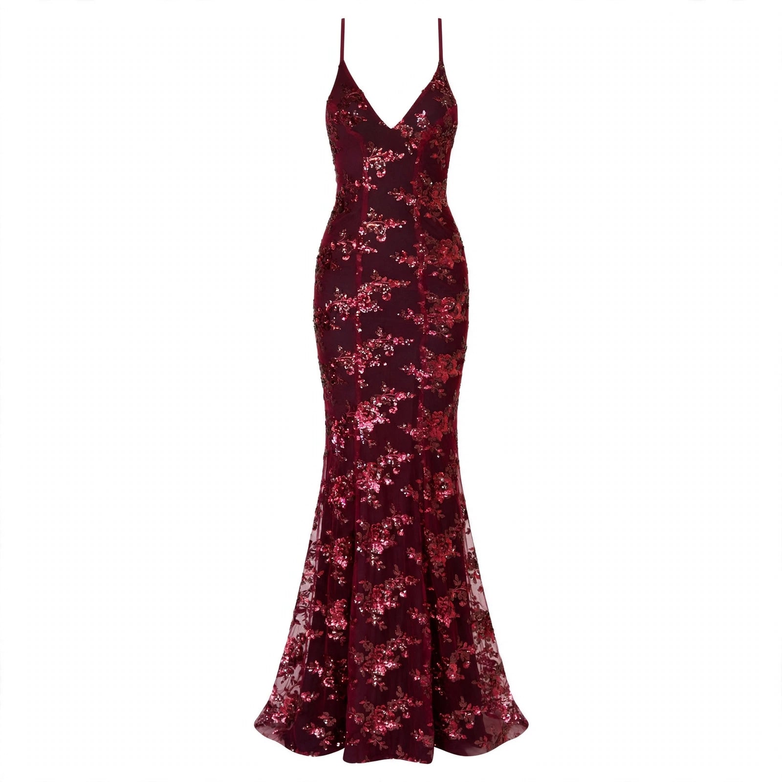 Scarlett Ashdown | Sequin Formal Dress With Front Slit For Women