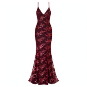Scarlett Ashdown | Sequin Formal Dress With Front Slit For Women