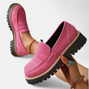 Isabella Moretti | Classic Chunky Sole Loafers with Modern Edge For Women