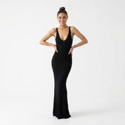 Imogen Ryan | Backless Knitted Sheath Dress For Women