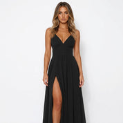 Isabelle Cooper | High-Slit Maxi Dress For Women