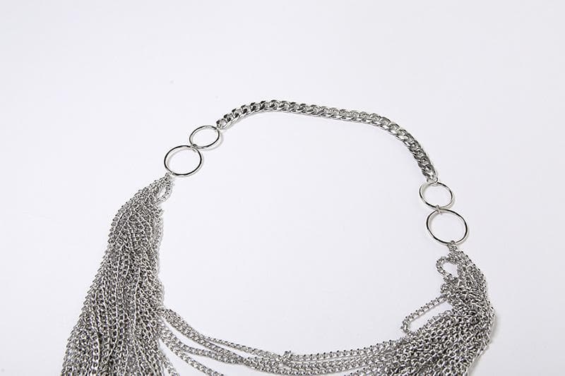 Lucy Prendergast | Metal Chain Crop Top For Women