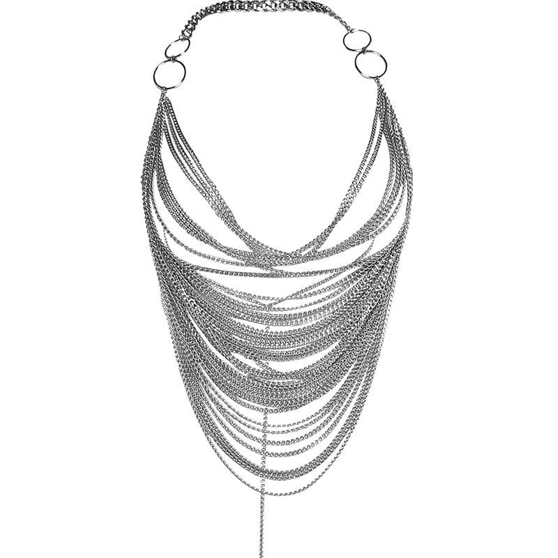 Lucy Prendergast | Metal Chain Crop Top For Women