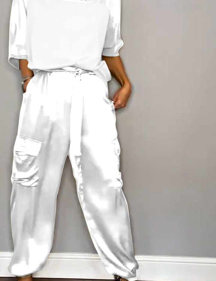 Alessandra Ricci | Satin Lounge Set For Women