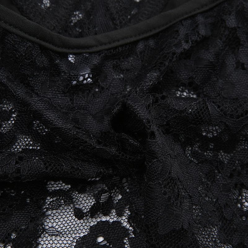 Freya Nolan | Lace Backless Cami Crop Top For Women