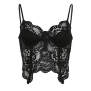 Freya Nolan | Lace Backless Cami Crop Top For Women