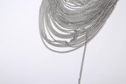 Lucy Prendergast | Metal Chain Crop Top For Women