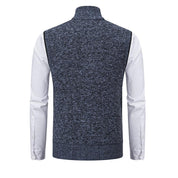 Matteo Sinclair | Knitted Zip Vest For Men