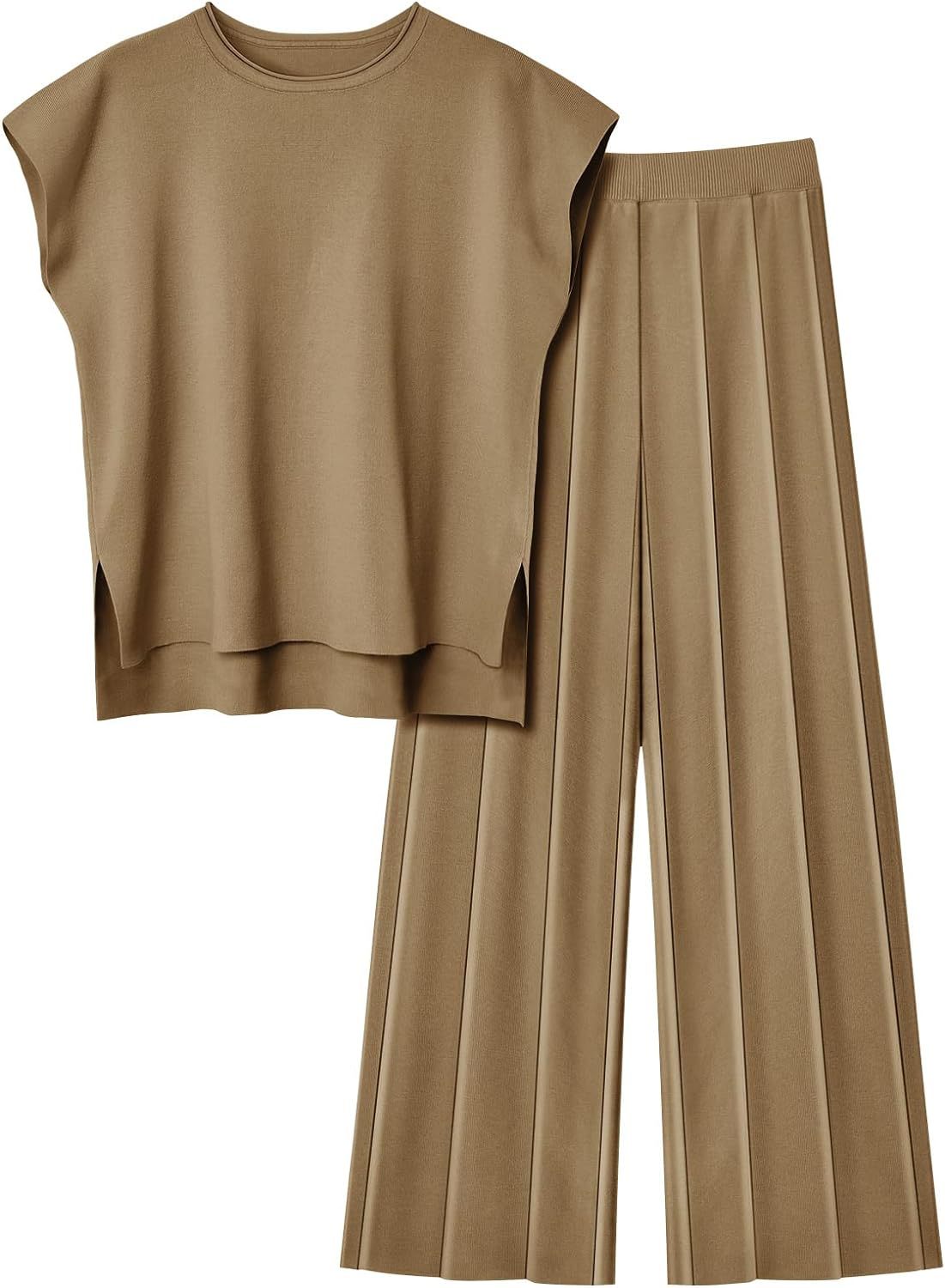 Naomi Ashcroft | Ribbed Two Piece Set For Women