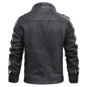 Marcus Bellini | Vintage Leather Utility Jacket For Men