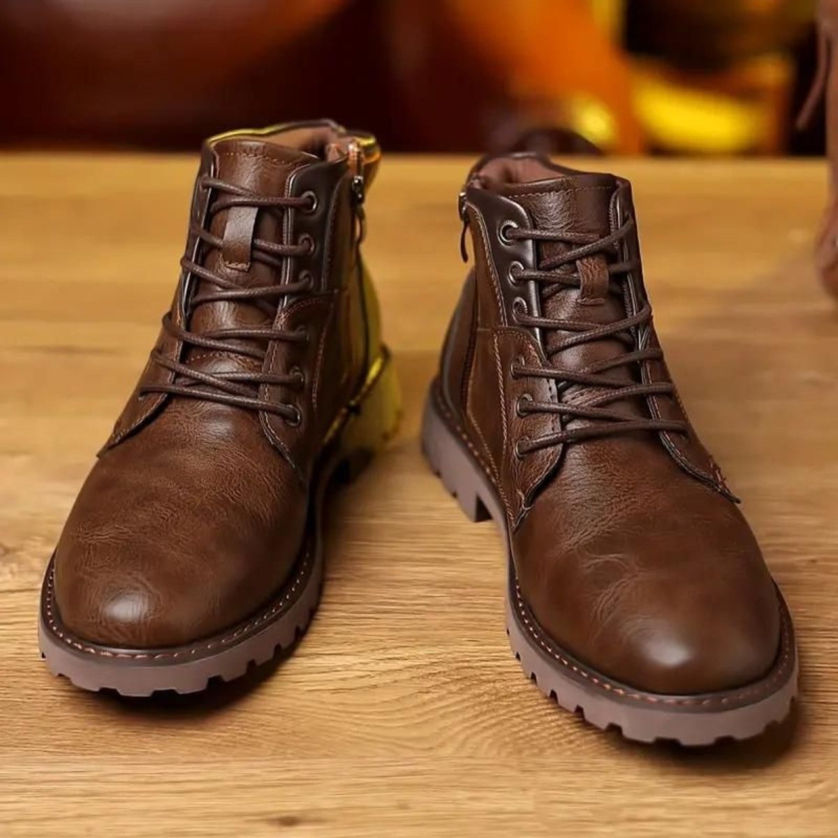 Marco Bellini | Premium Leather Combat Boots For Men