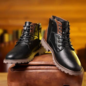 Marco Bellini | Premium Leather Combat Boots For Men