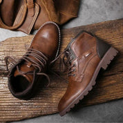 Marco Bellini | Premium Leather Combat Boots For Men
