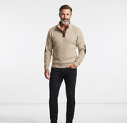 Lachlan Bennett | Corduroy Quarter-Button Sweatshirt For Men