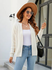 Isabella Moreau | Minimalist Open Front Cardigan For Women