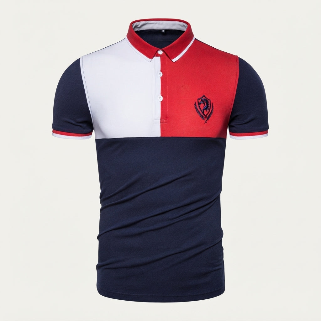Marcus Fielding | Slim Fit Short-Sleeve Polo Shirt For Men