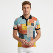 Mason Ward | Colour Block Polo Shirt For Men