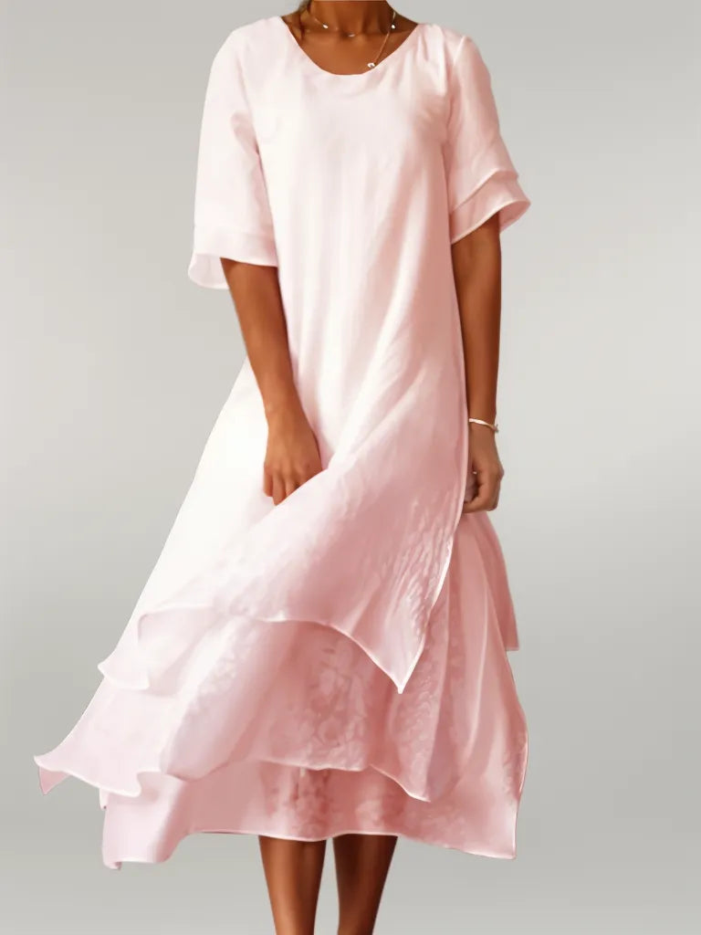 Eliza Thackeray | Ruffle Hem Maxi Dress For Women