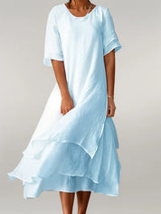 Eliza Thackeray | Ruffle Hem Maxi Dress For Women