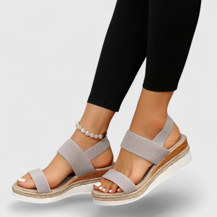 Eden Whitlock | Espadrille Wedge Sandals For Women