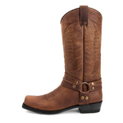 Harrison King | Square Toe Western Cowboy Boots For Men