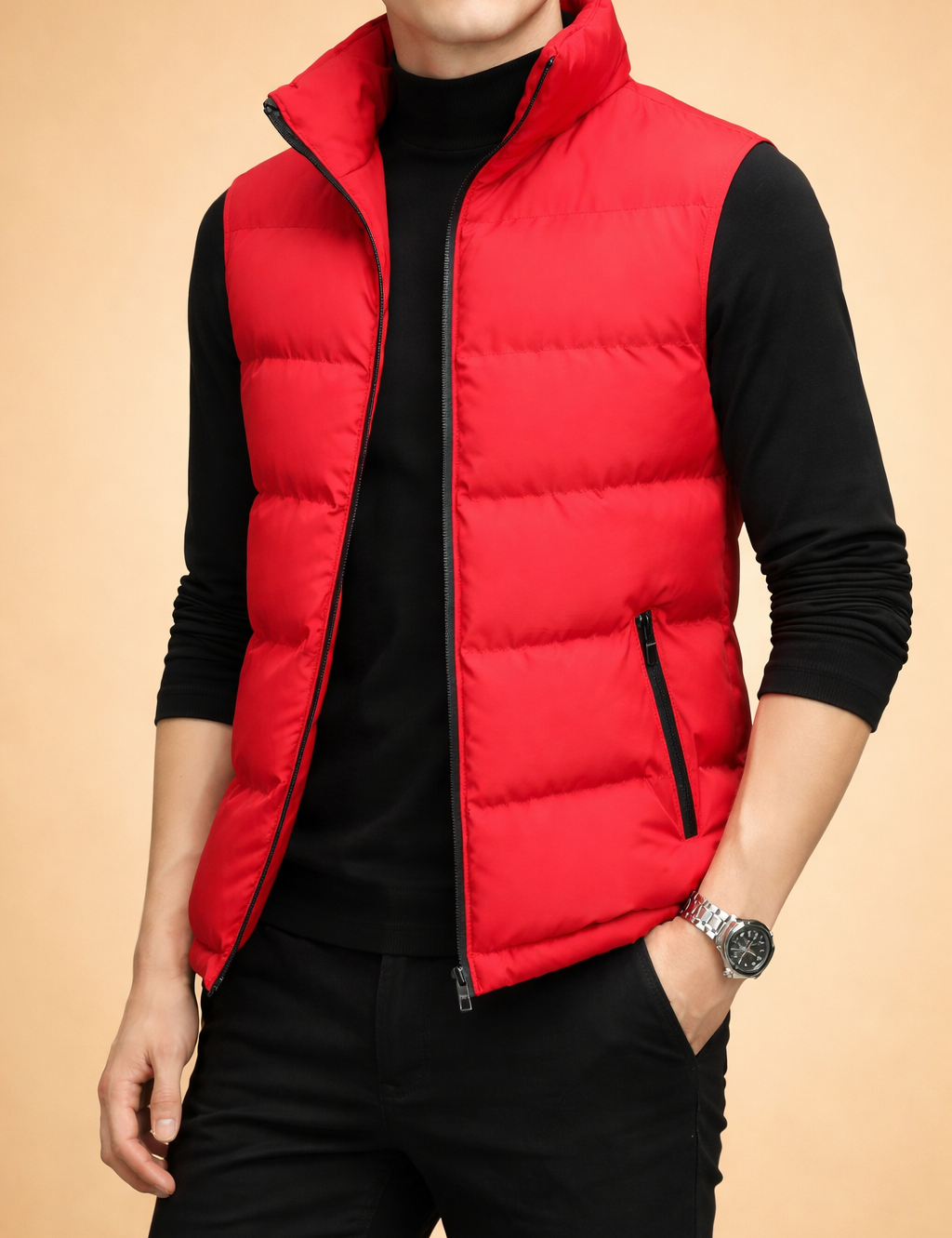 Ethan Dubois | Lightweight Quilted Bodywarmer For Men