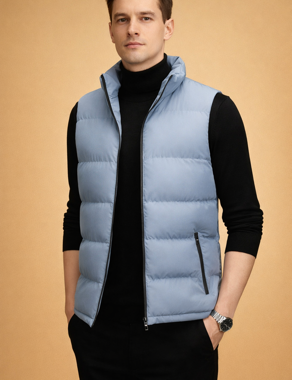 Ethan Dubois | Lightweight Quilted Bodywarmer For Men